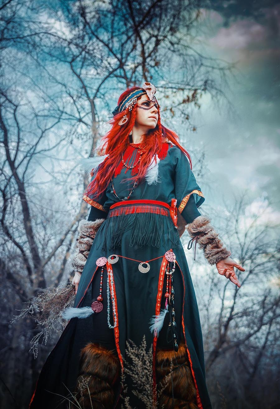 Girls in Slavic costumes underwear in Cape Town